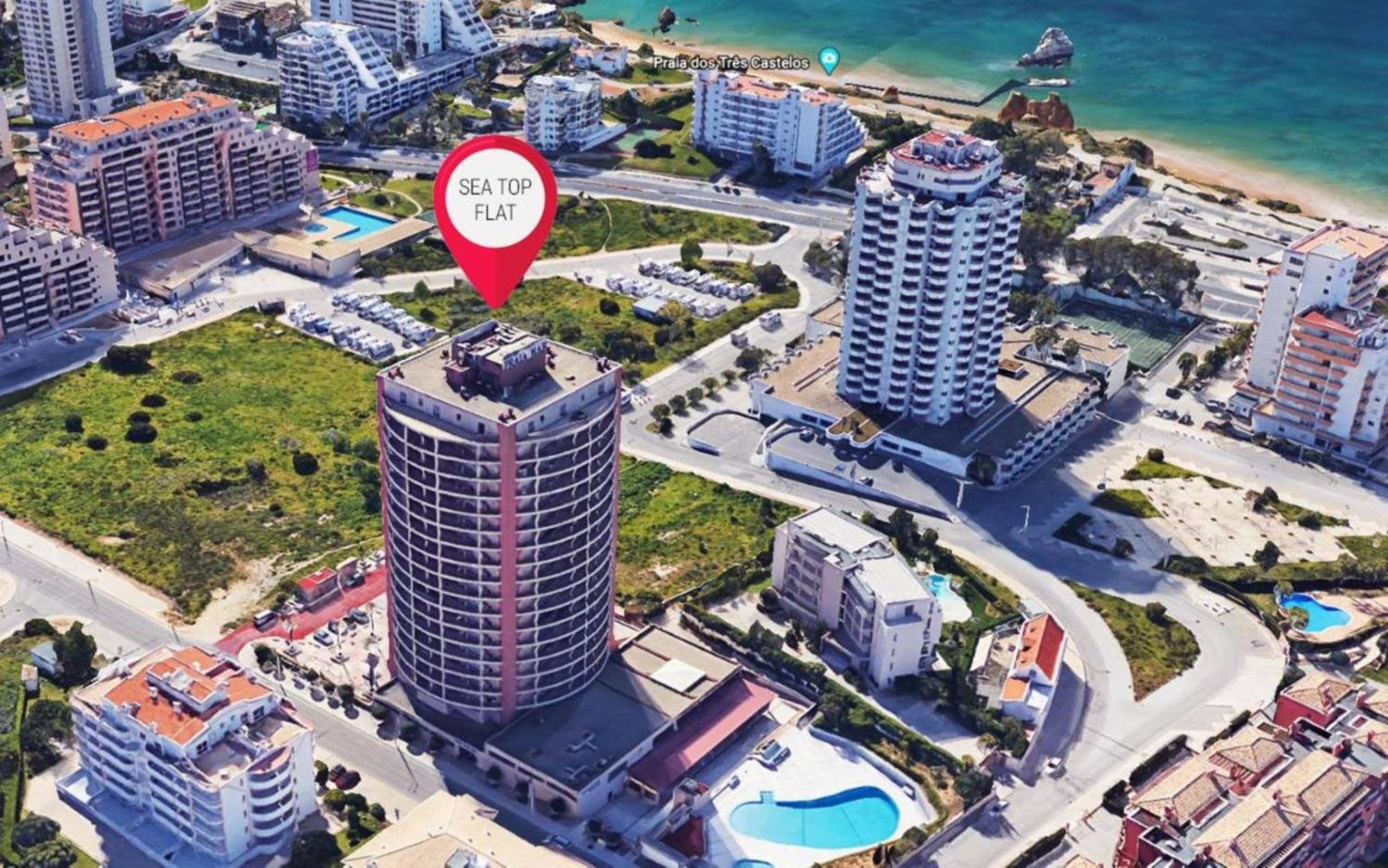 Amazing Green Tower 3 Castle Flat With Balcony ポルティマン エクステリア 写真